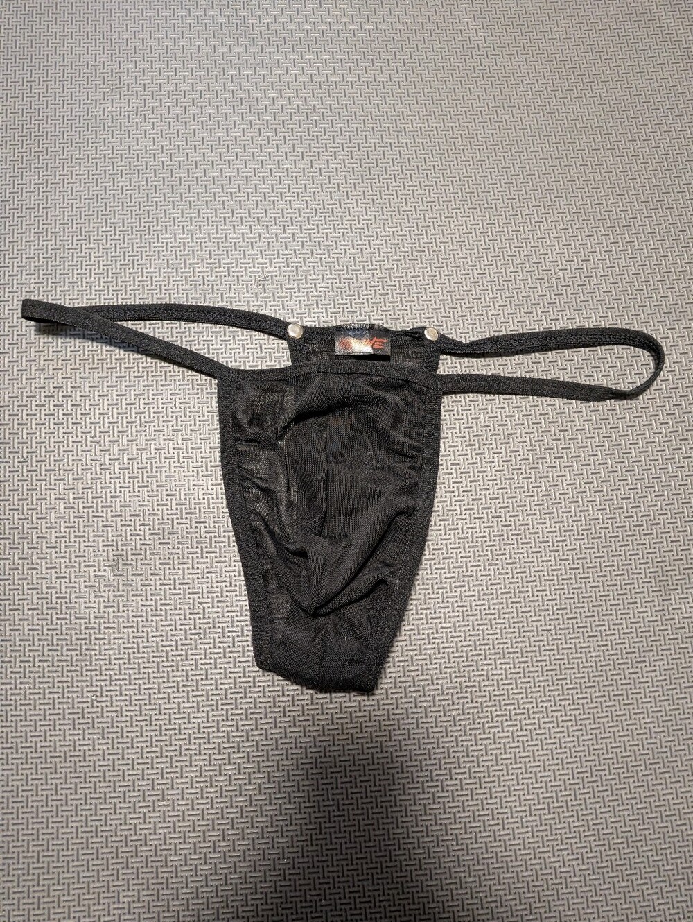 Wayne Mesh Thong One Size